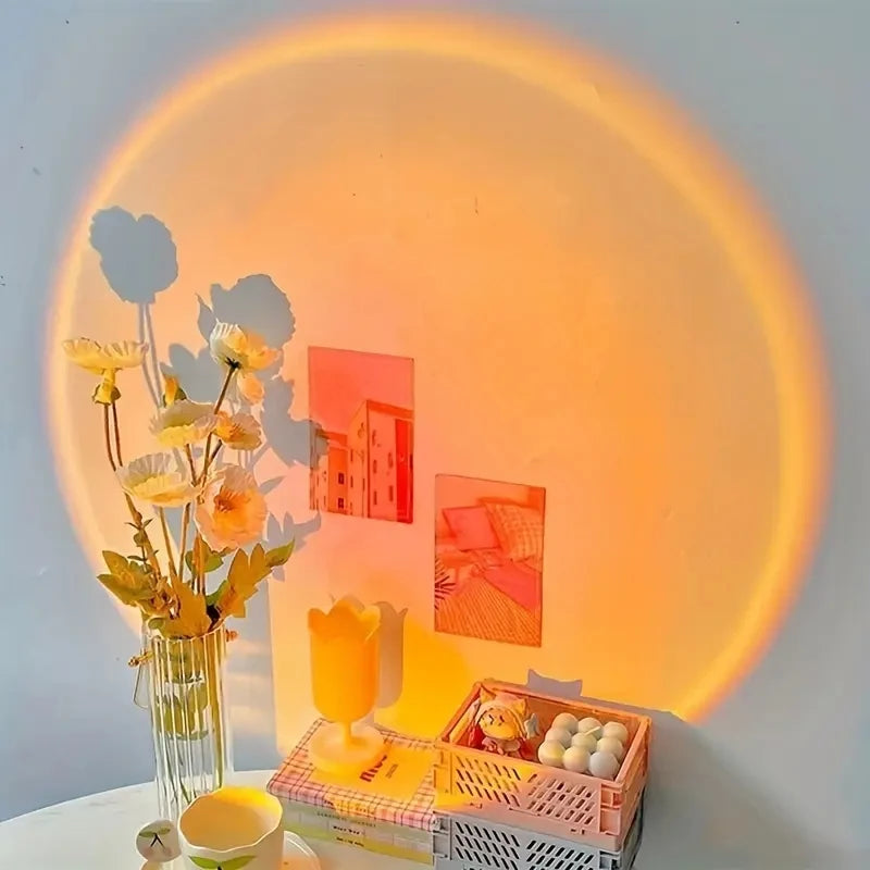Sunset Lamp - 180 Degree Romantic Sun Projection Night Light